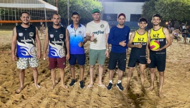 Torneio Municipal de vôlei de areia no Município de Nova Bandeirantes